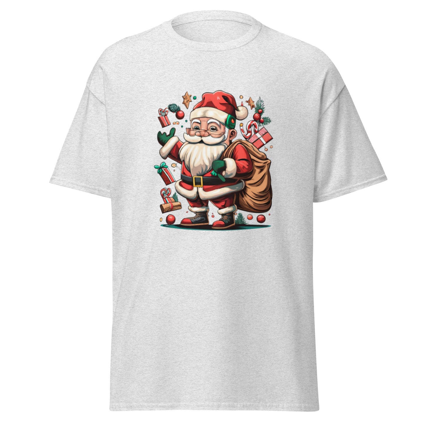 Spread Christmas cheer with our Little Santa T-shirt