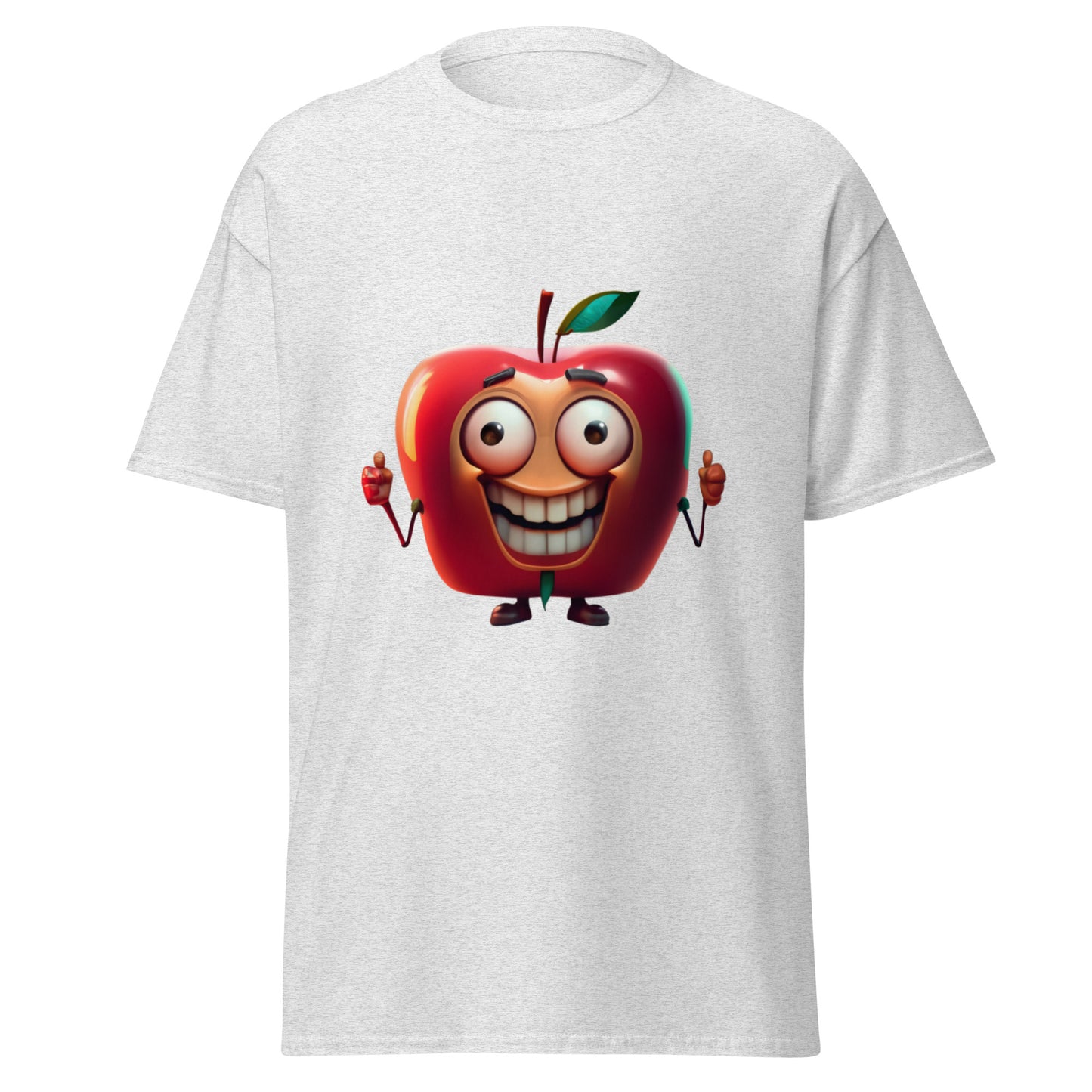 Stylish T-shirt with Red Apple