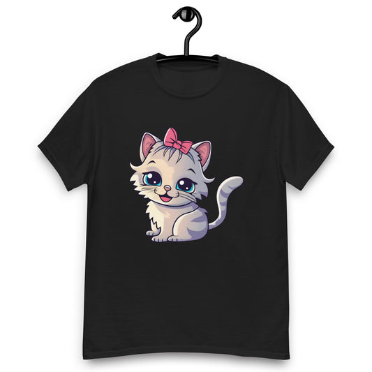 Bedårande Katt T-shirt - Perfekt för Kattälskare