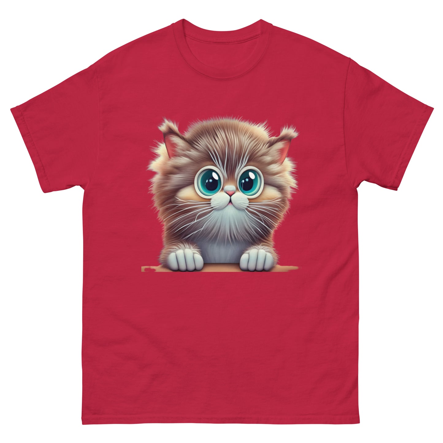 Curious Cat T-shirt | Cute and Charming Animal Design