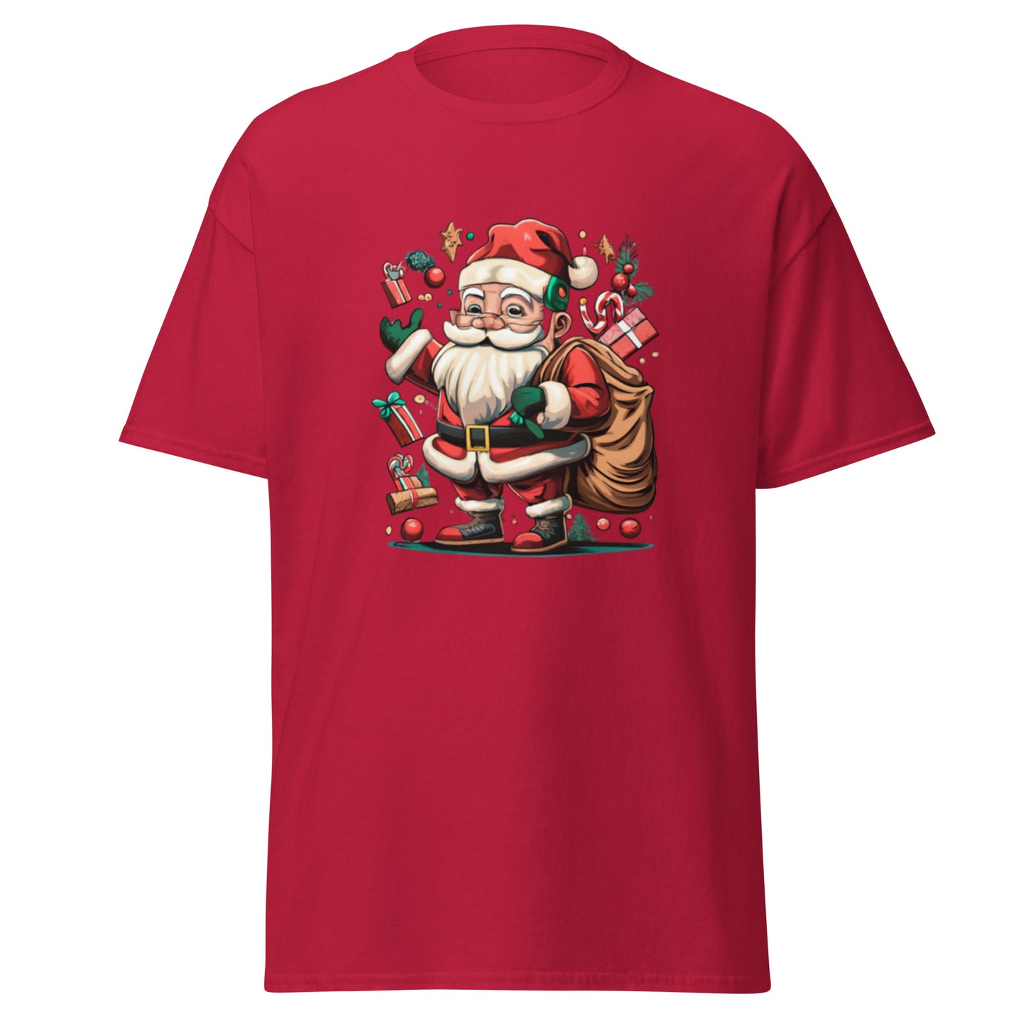 Spread Christmas cheer with our Little Santa T-shirt