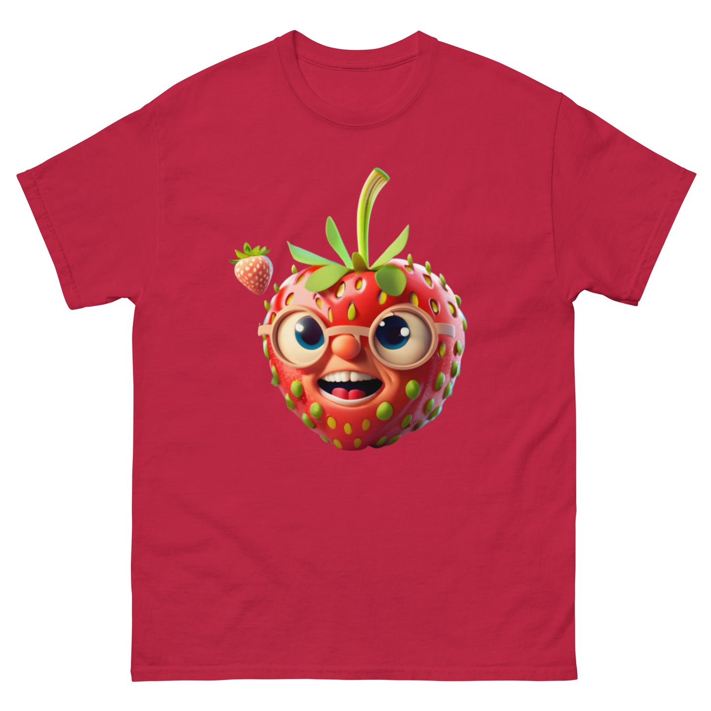 Cute Cartoon Strawberry T-shirt