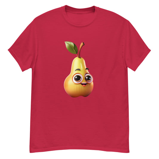 Cartoon Pear T-shirt for a Fruity Style