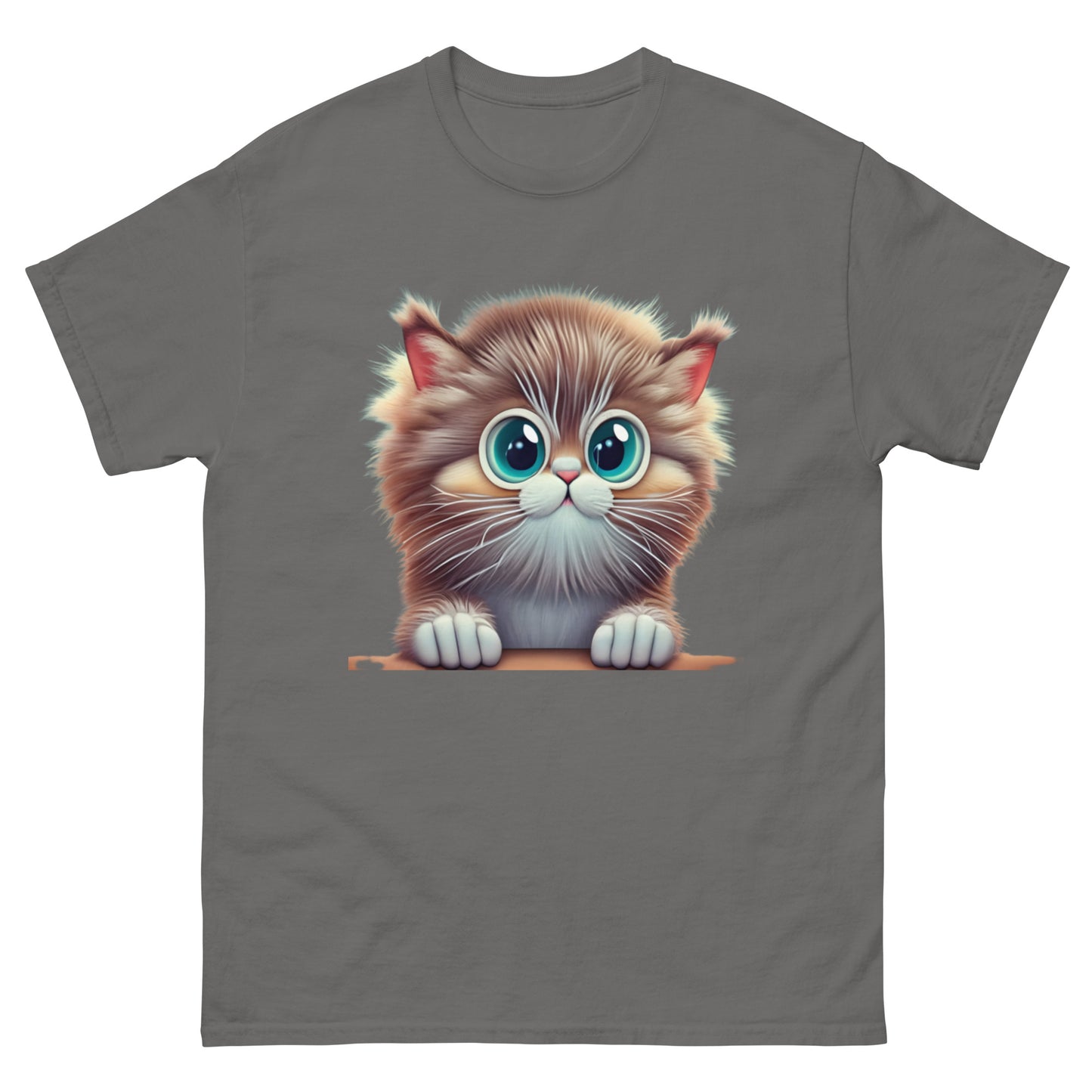 Curious Cat T-shirt | Cute and Charming Animal Design