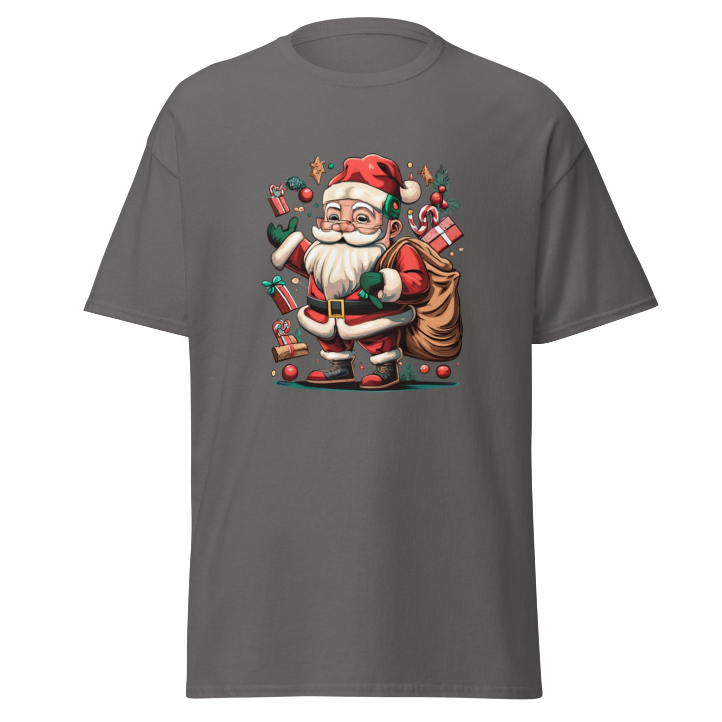 Spread Christmas cheer with our Little Santa T-shirt