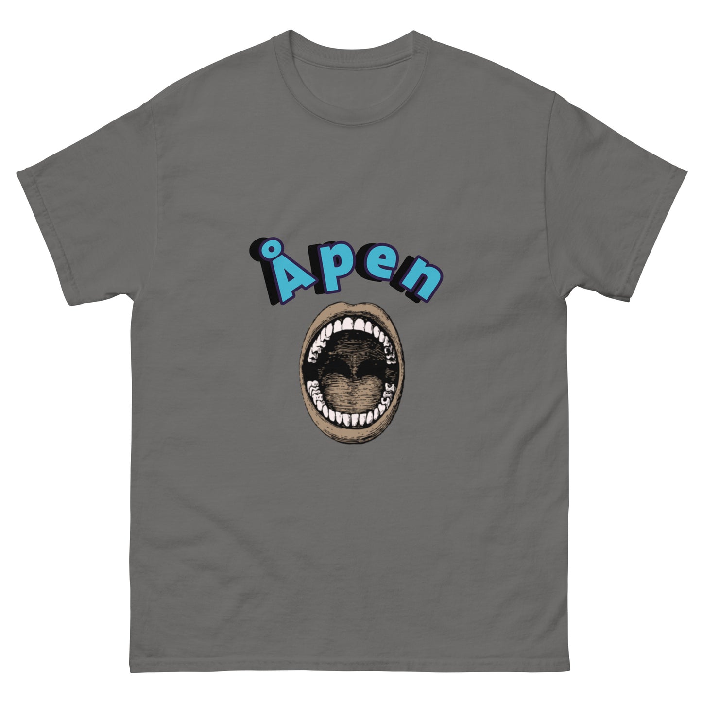 Åpen T-shirt