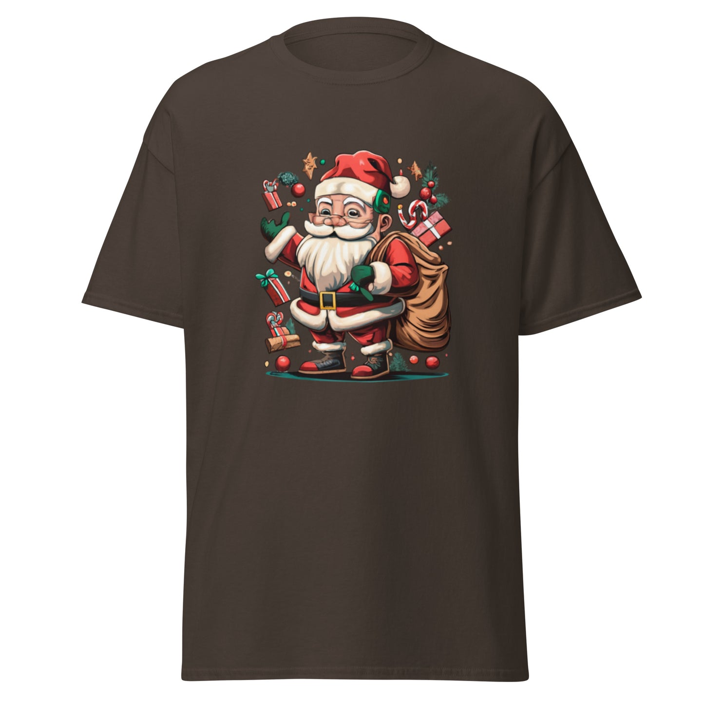 Spread Christmas cheer with our Little Santa T-shirt