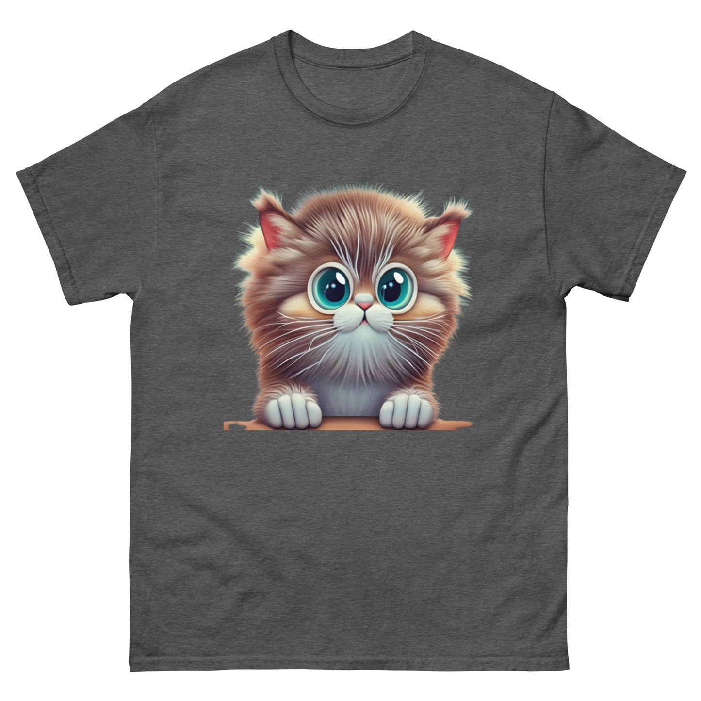 Curious Cat T-shirt | Cute and Charming Animal Design