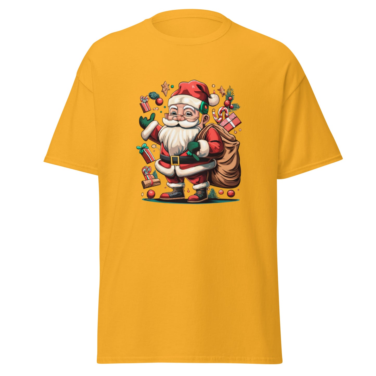 Spread Christmas cheer with our Little Santa T-shirt