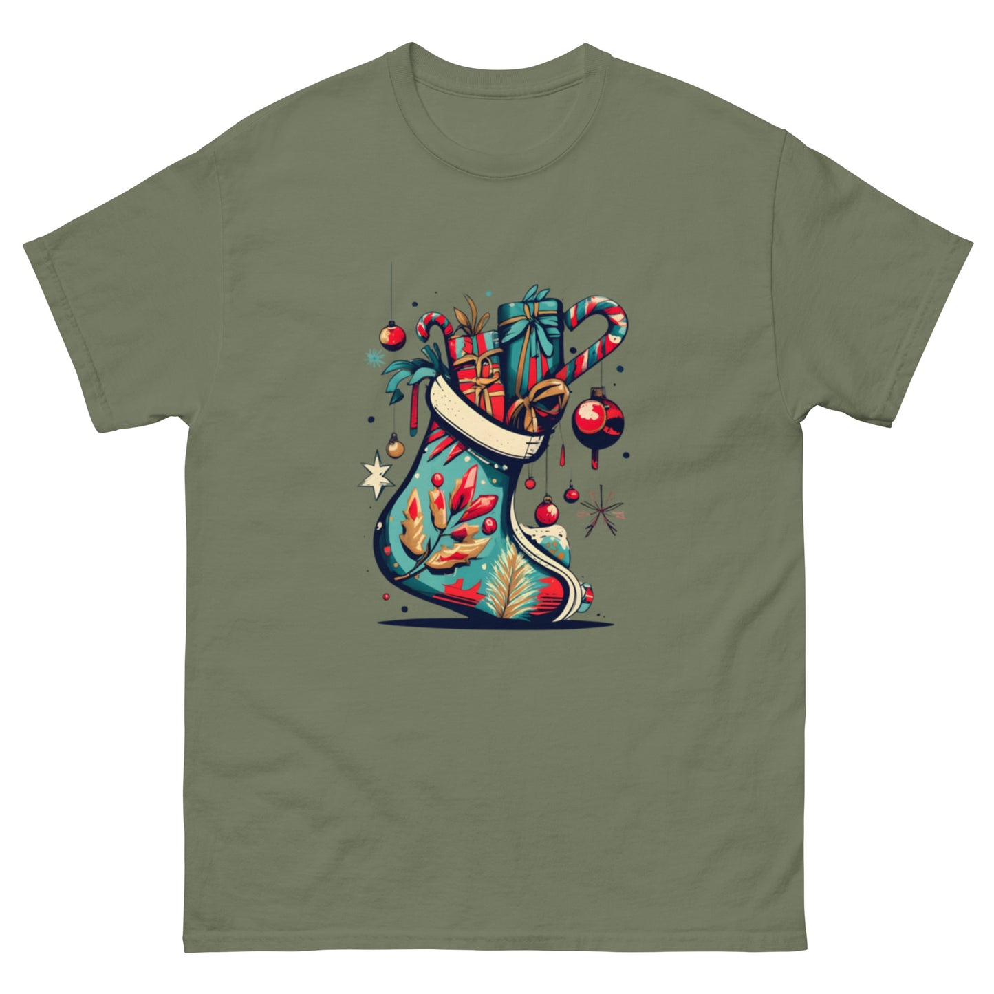 Christmas stocking T-shirt