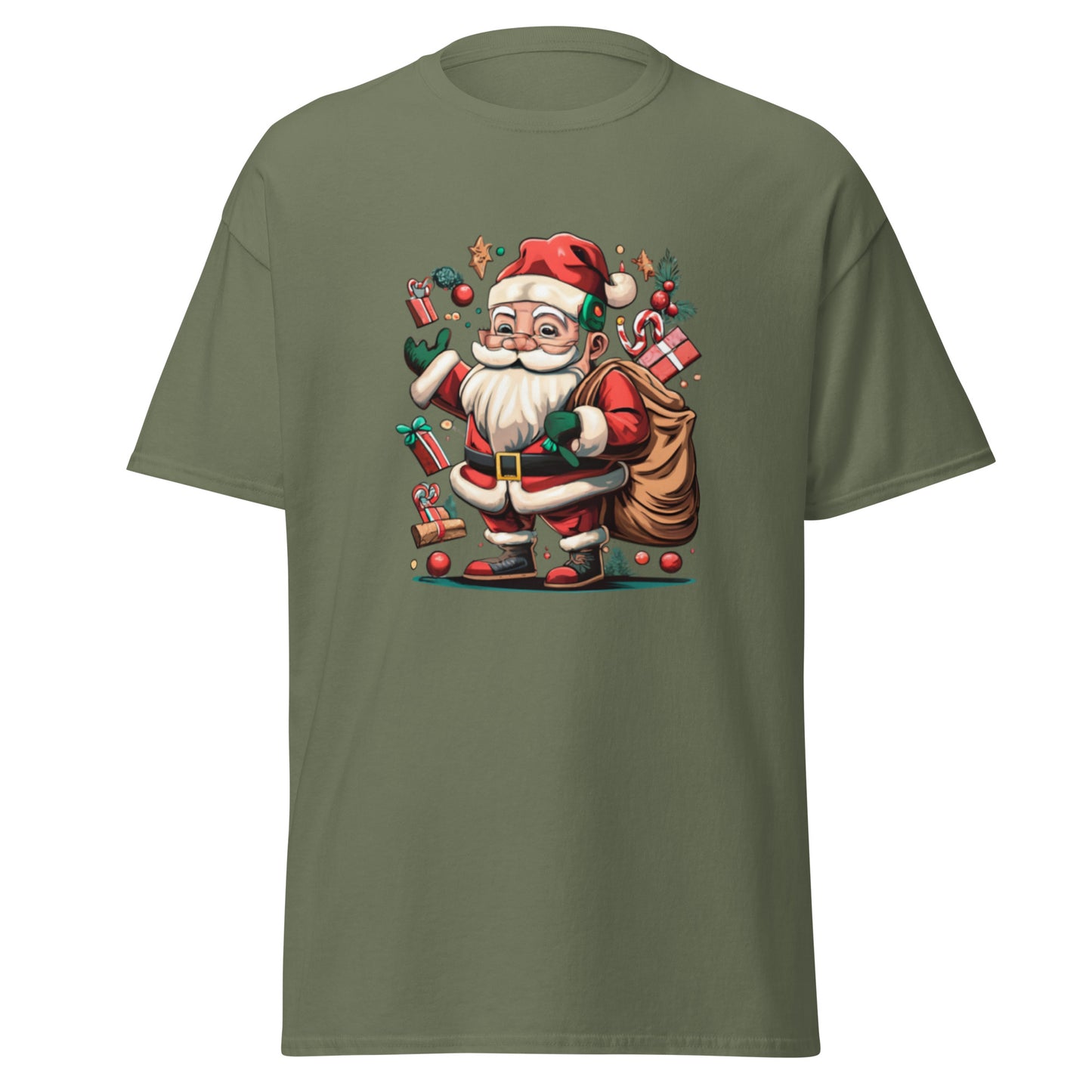 Spread Christmas cheer with our Little Santa T-shirt