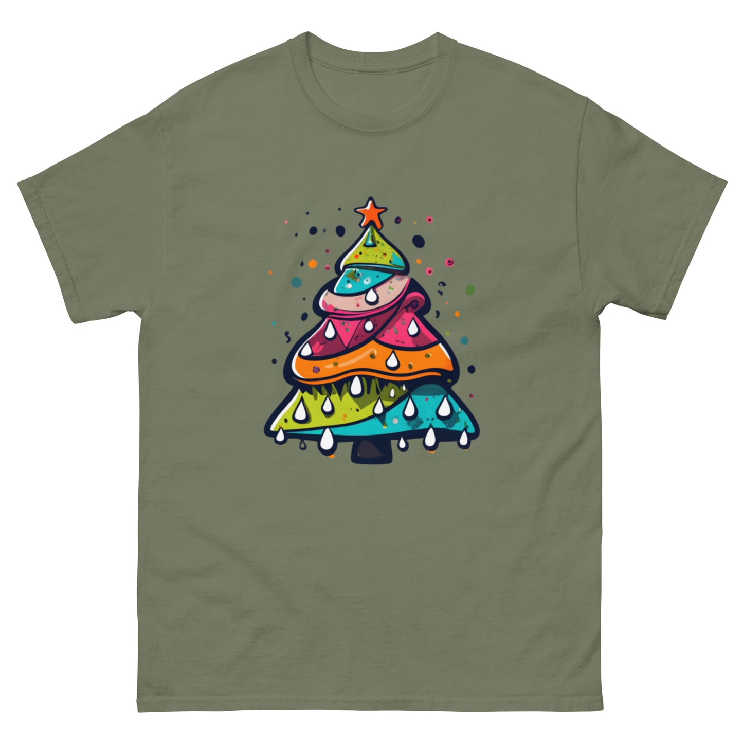 Julgrans-T-shirt