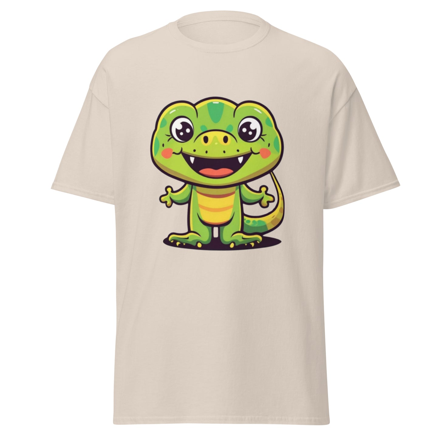 Cool Green Lizard T-Shirt - Perfect for Standing Out from the Crowd!