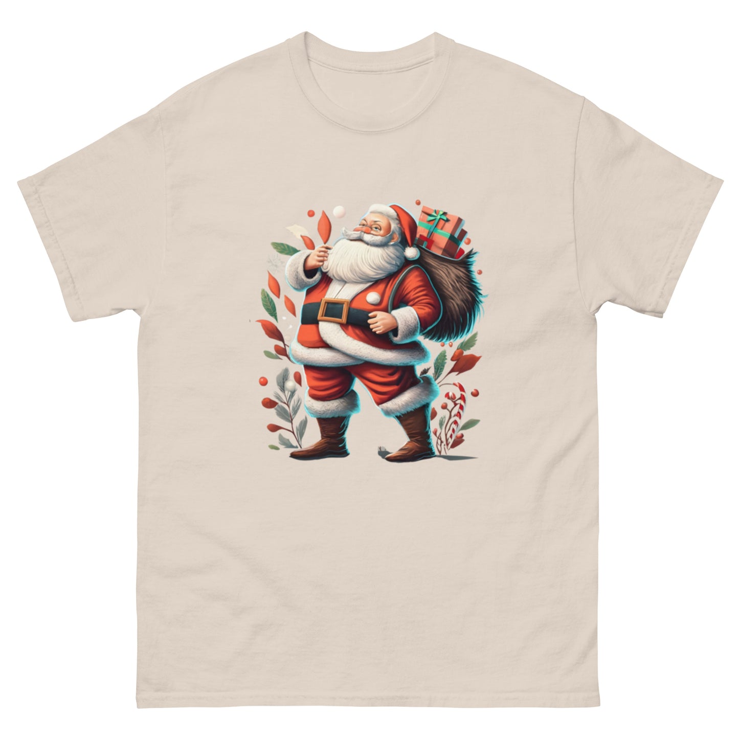 Sprid Julglädje med Vår Animerade Jultomte-T-shirt