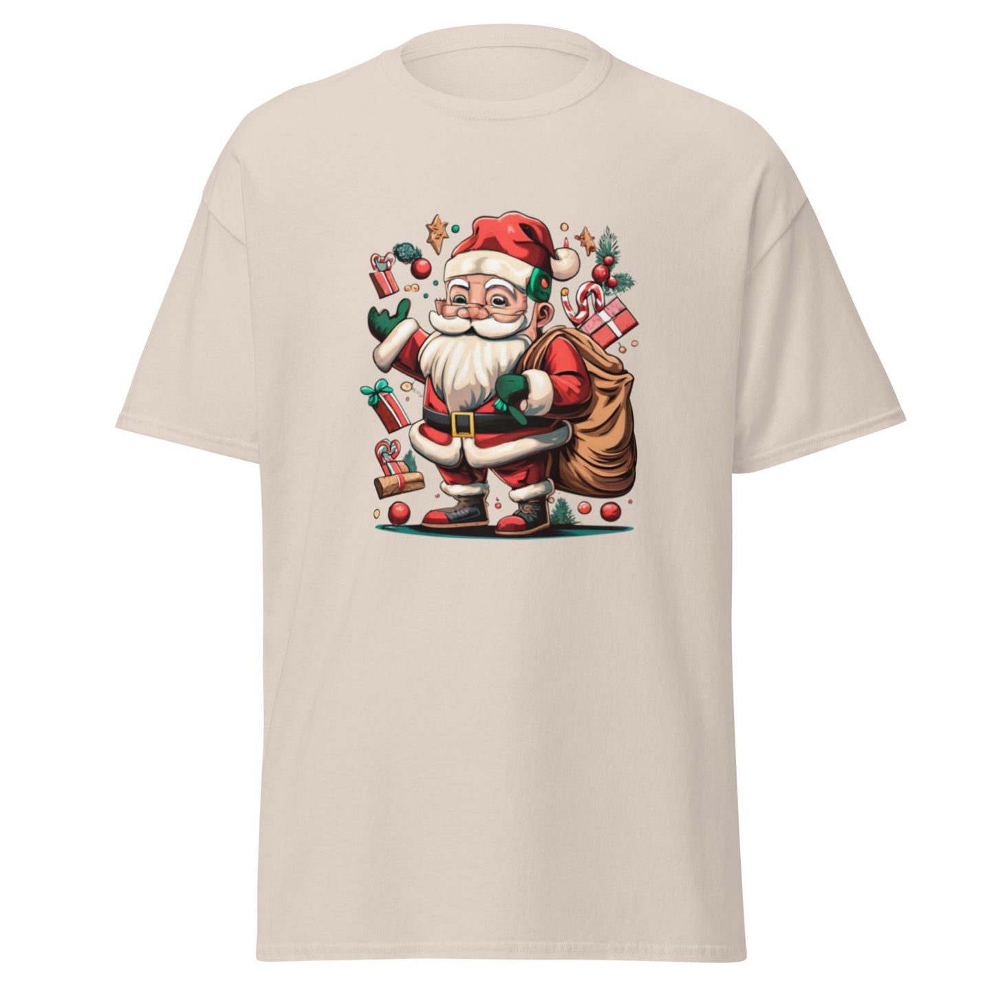 Spread Christmas cheer with our Little Santa T-shirt