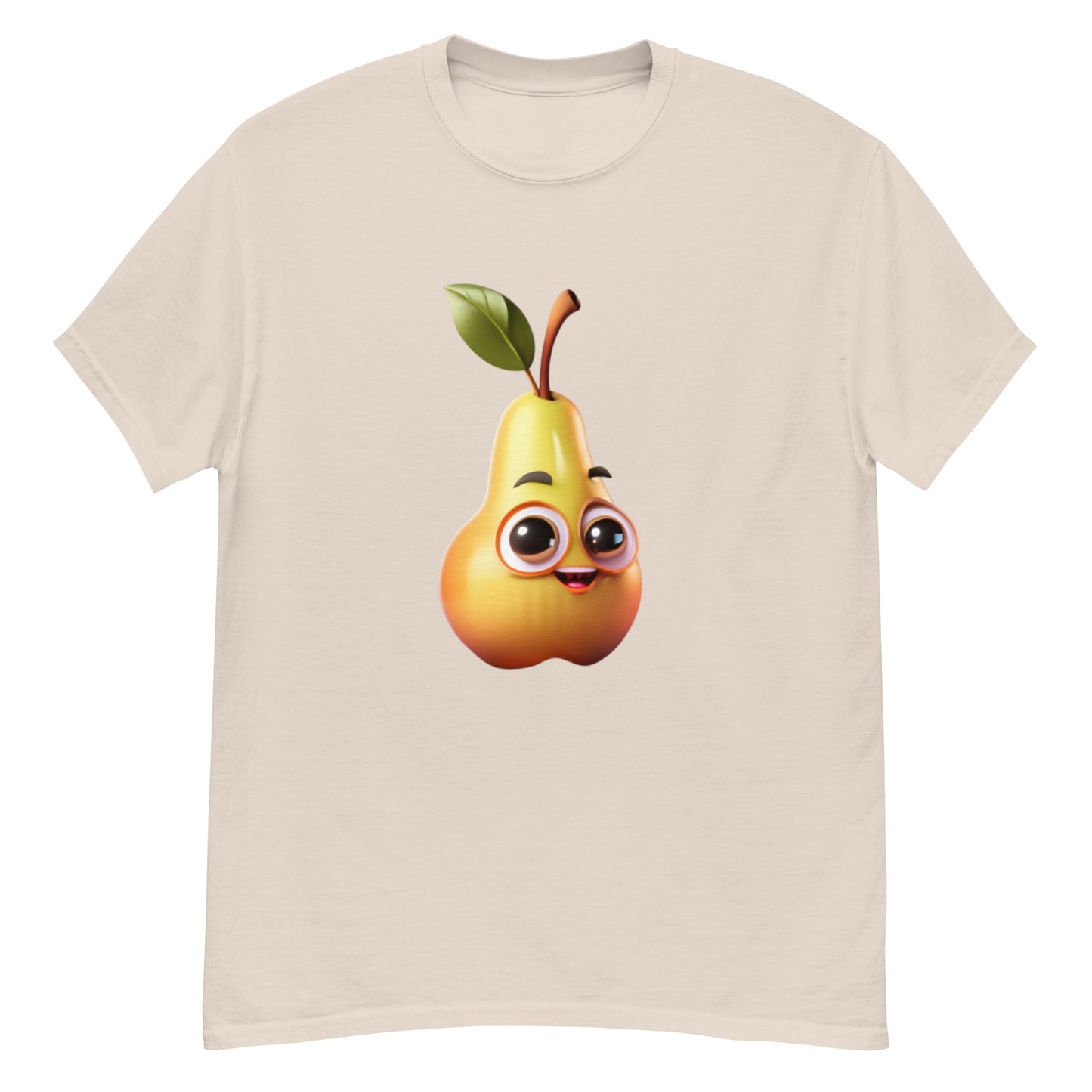 Cartoon Pear T-shirt for a Fruity Style