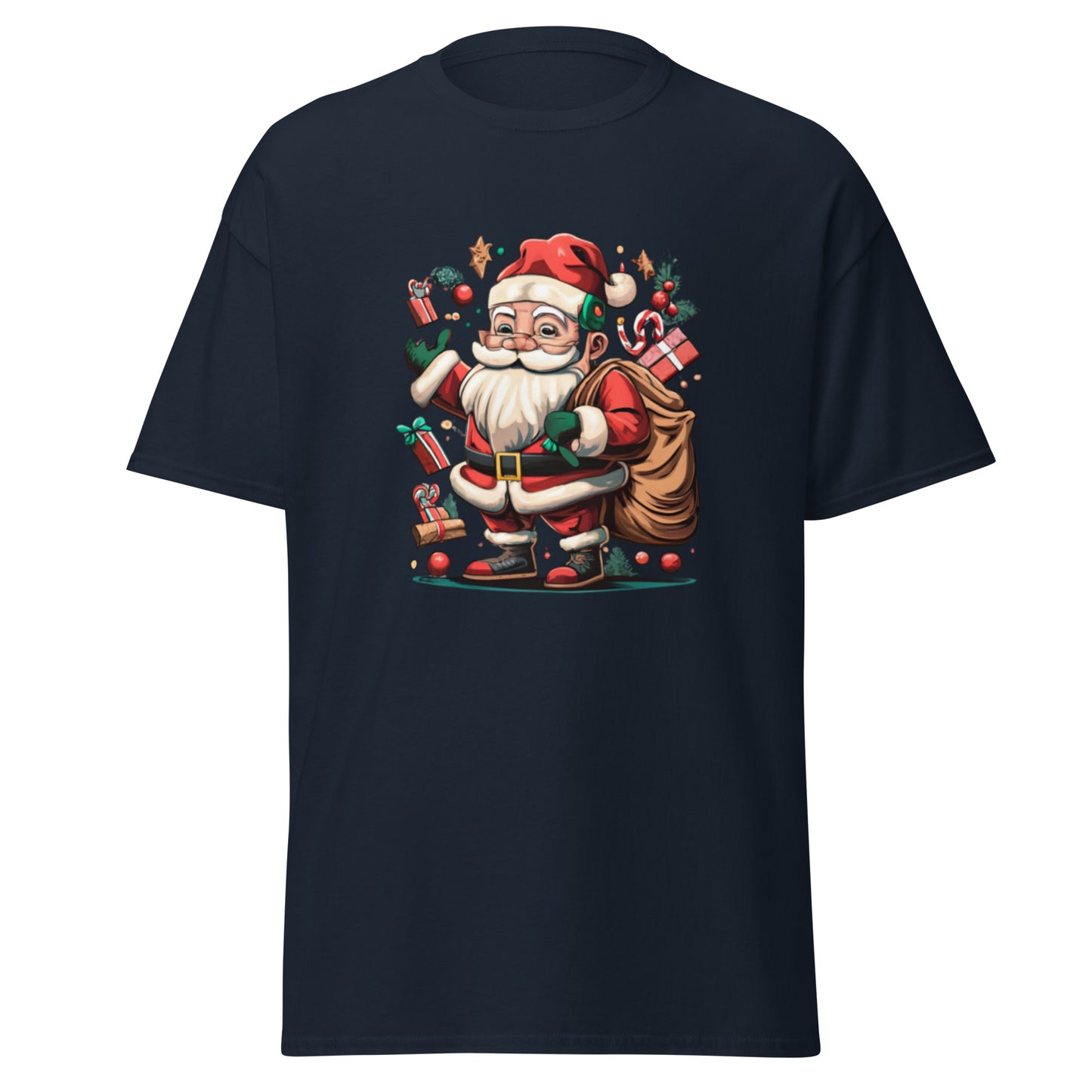 Spread Christmas cheer with our Little Santa T-shirt