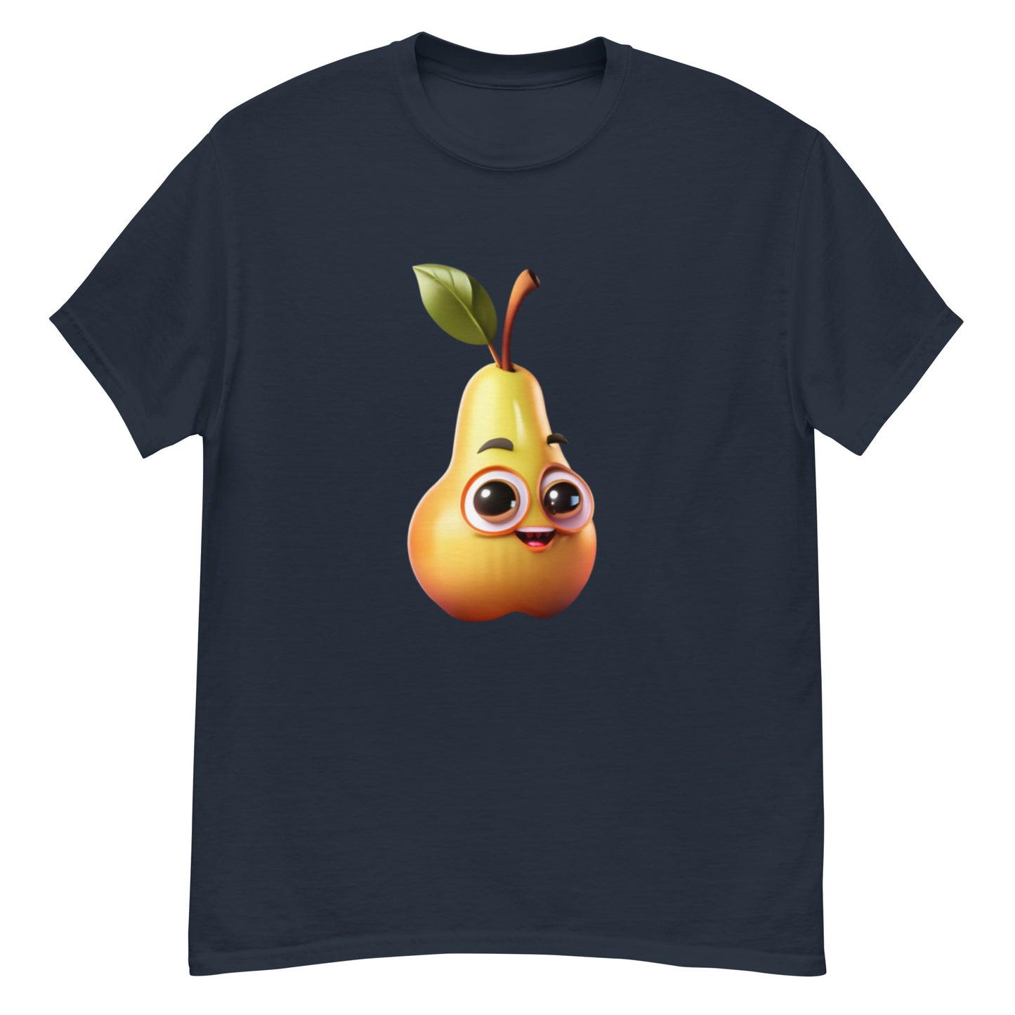 Cartoon Pear T-shirt for a Fruity Style