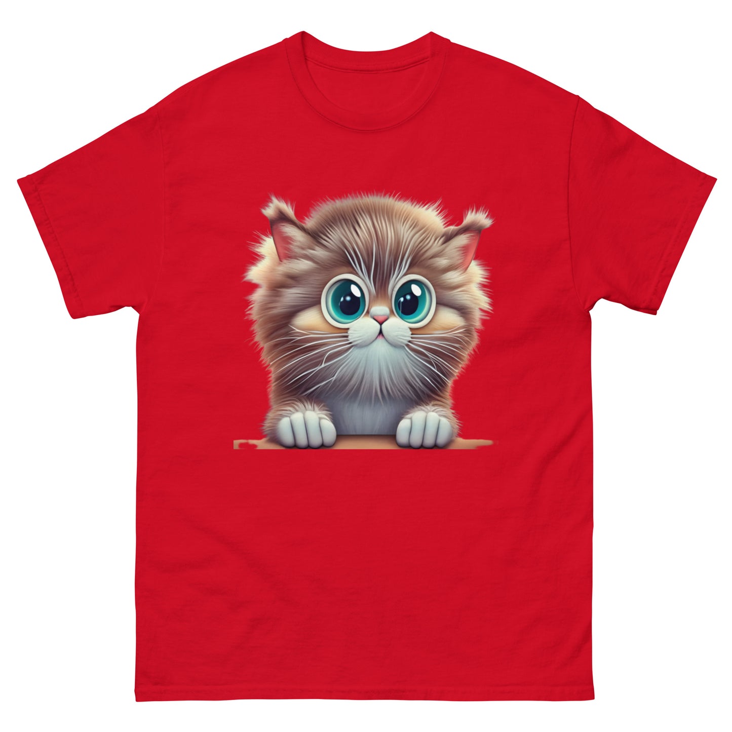 Curious Cat T-shirt | Cute and Charming Animal Design