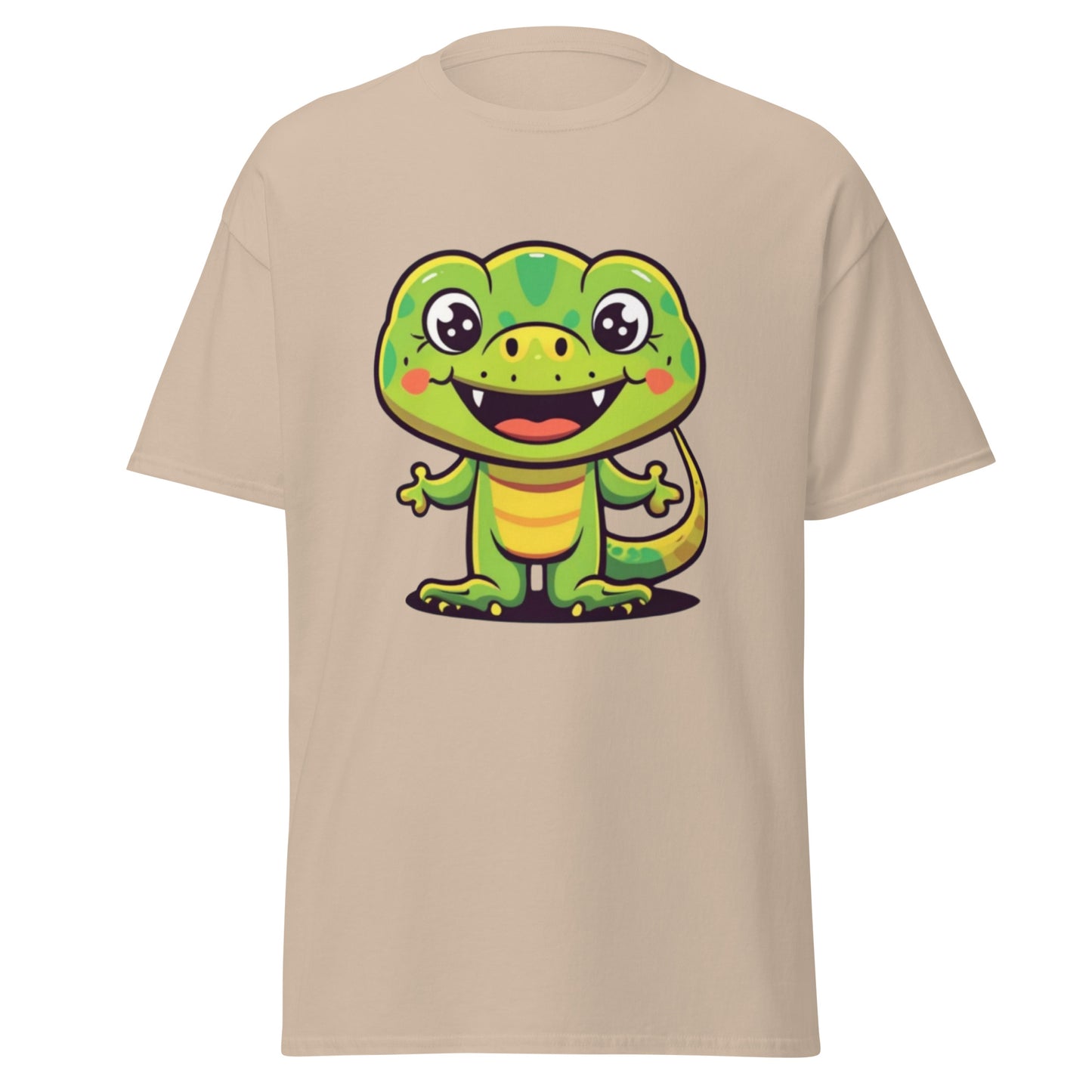 Cool Green Lizard T-Shirt - Perfect for Standing Out from the Crowd!