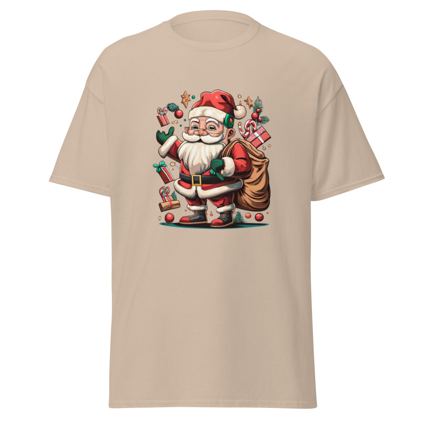 Spread Christmas cheer with our Little Santa T-shirt