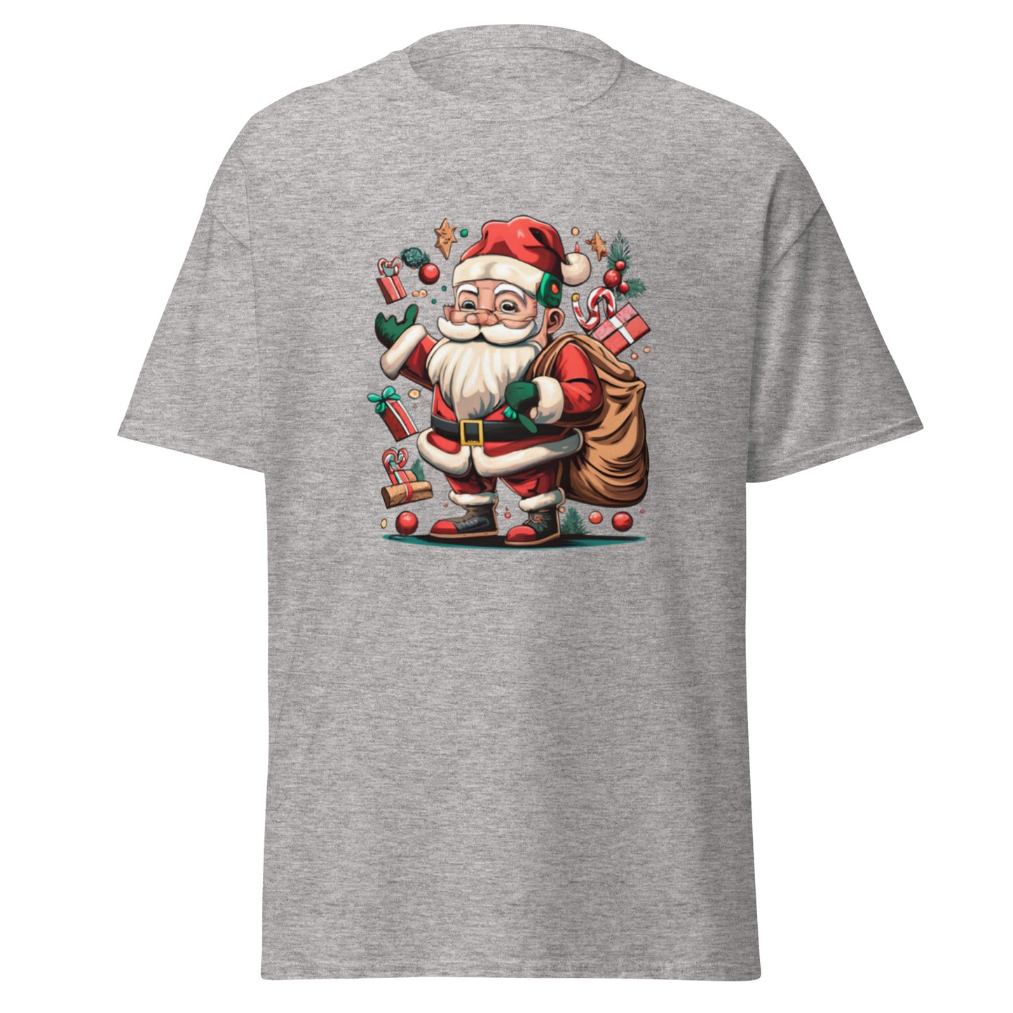 Spread Christmas cheer with our Little Santa T-shirt