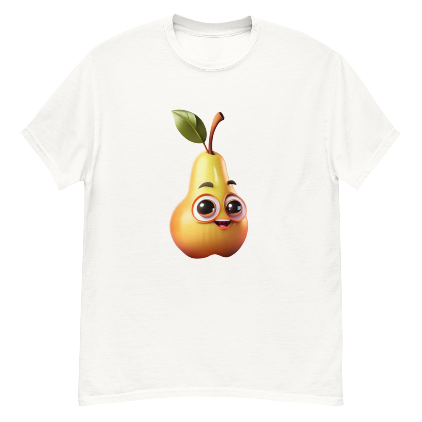 Cartoon Pear T-shirt for a Fruity Style