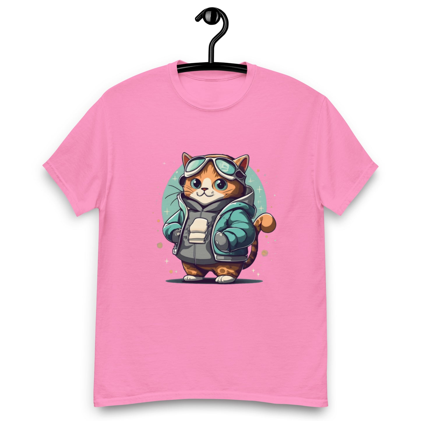 Cool Katt med Skidglasögon T-shirt