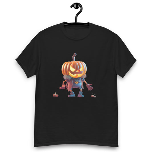 Unik T-shirt med Halloween Pumpa