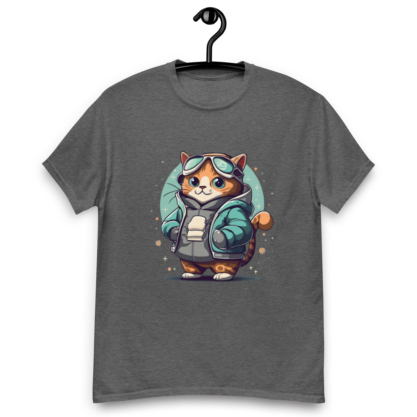 Cool Katt med Skidglasögon T-shirt