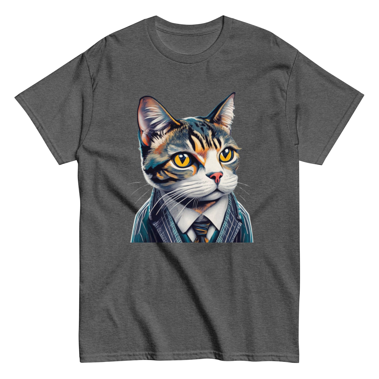 Elegant Katt i Kostym T-shirt