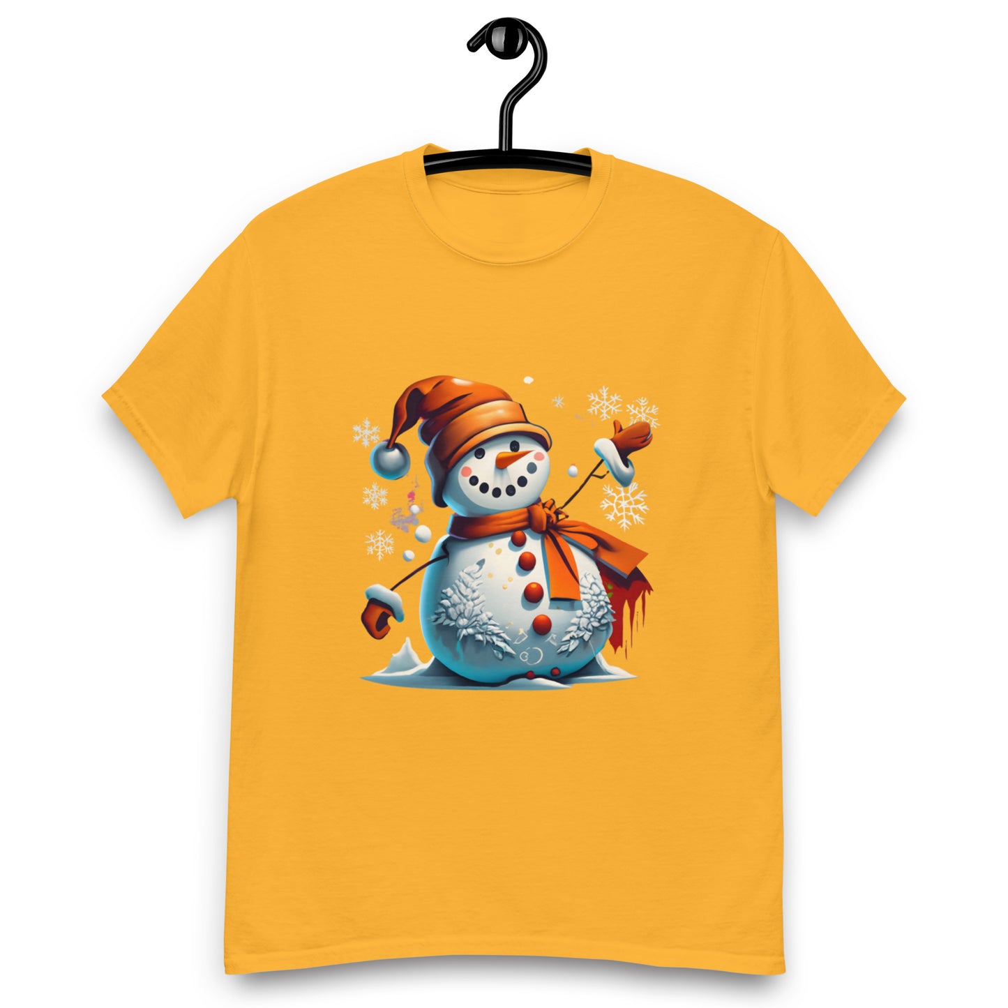 Cartoon Snowman T-Shirt