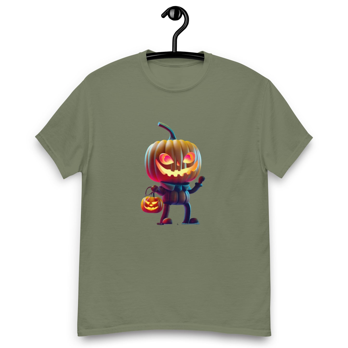 Halloween T-shirt med Pumpalykta