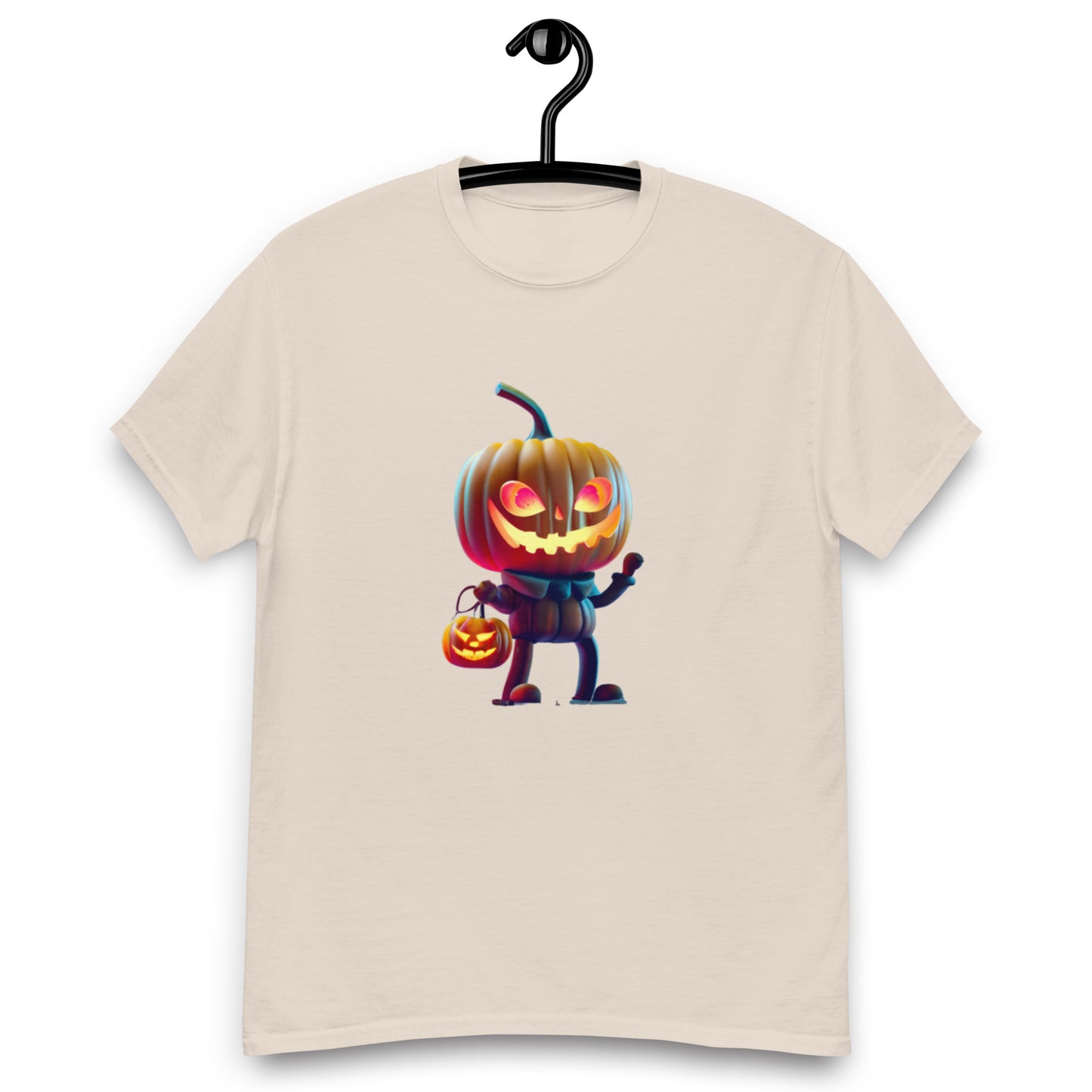 Halloween T-shirt med Pumpalykta