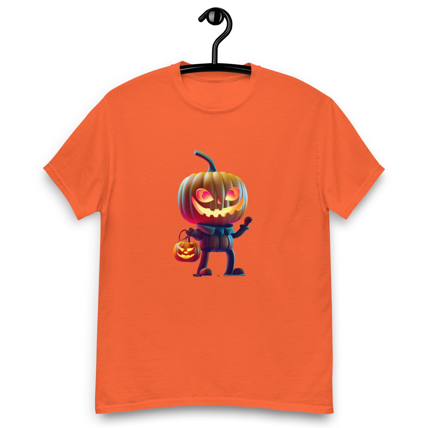 Halloween T-shirt med Pumpalykta