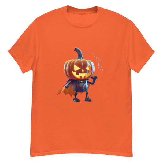 T-shirt med Läskig Halloween Pumpa