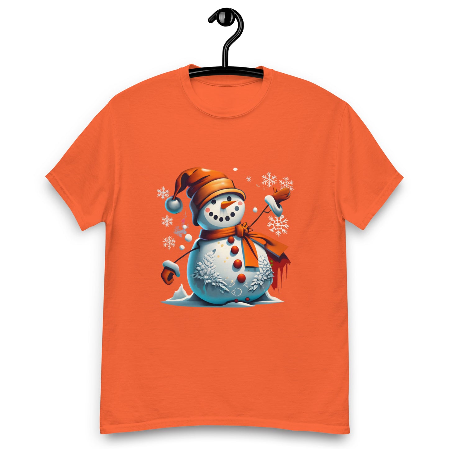 Cartoon Snowman T-Shirt