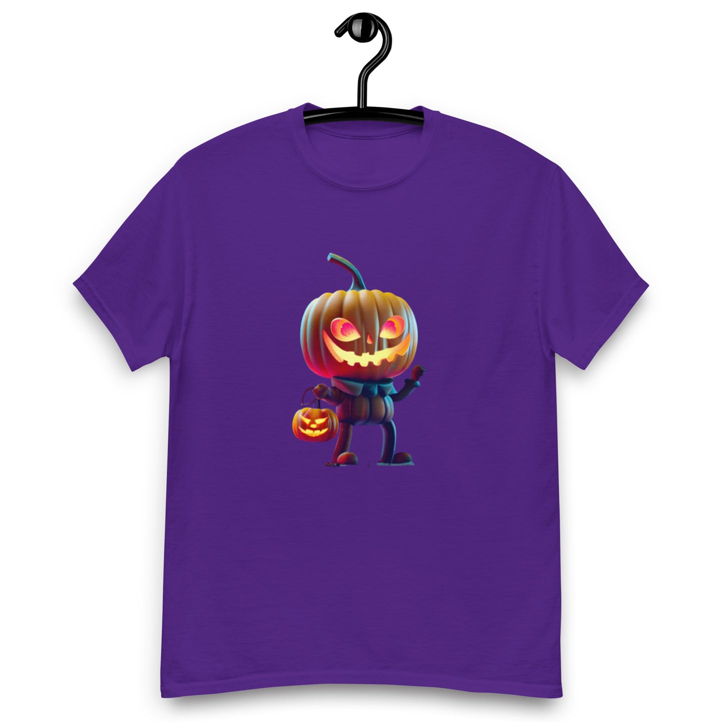 Halloween T-shirt med Pumpalykta