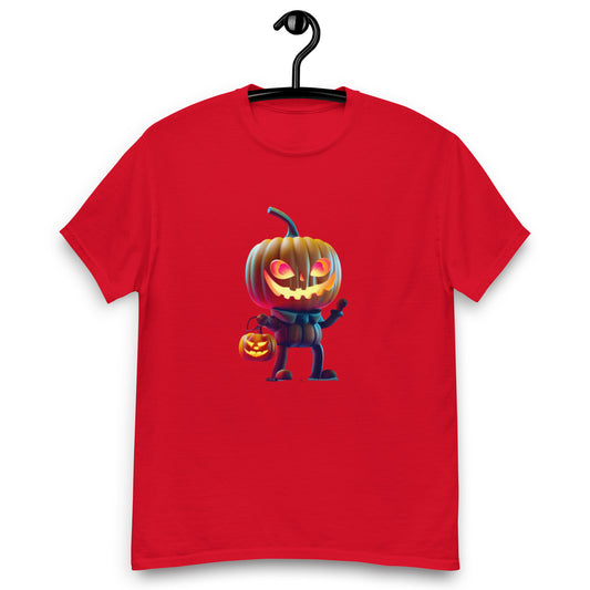 Halloween T-shirt med Pumpalykta