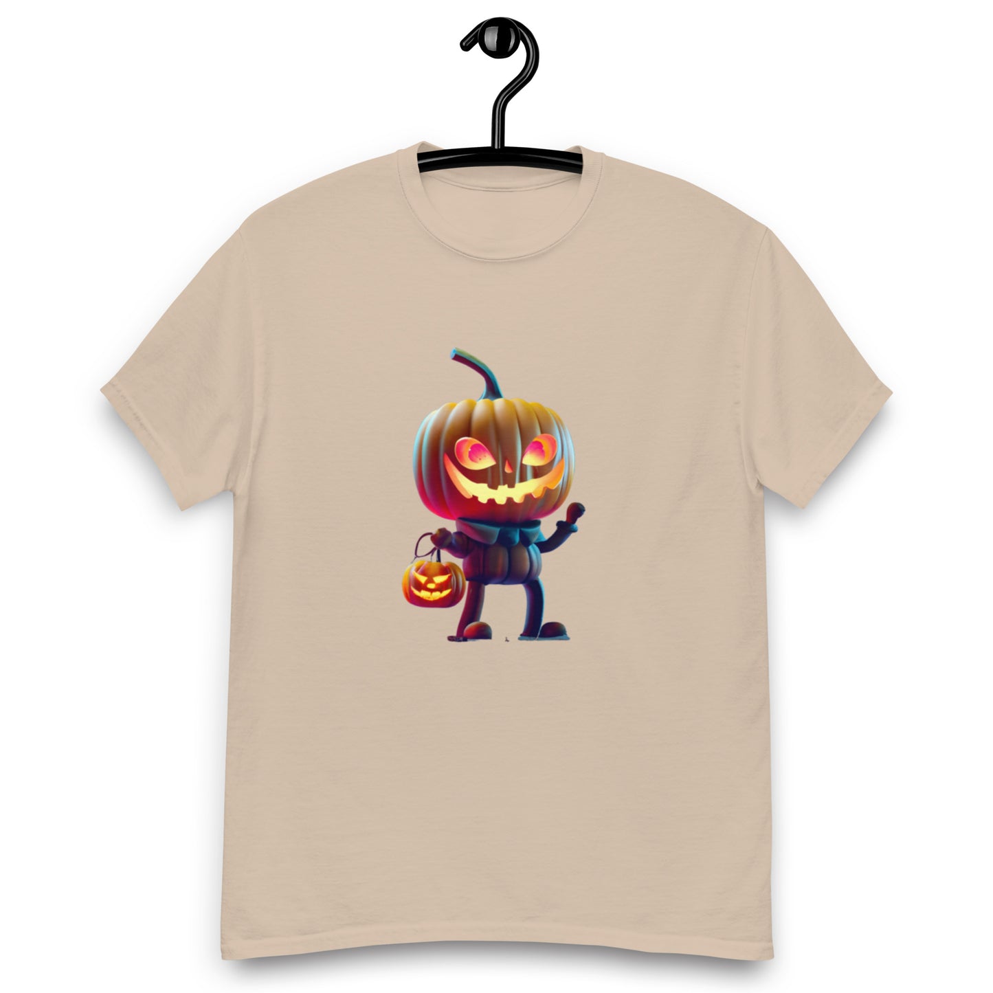 Halloween T-shirt med Pumpalykta