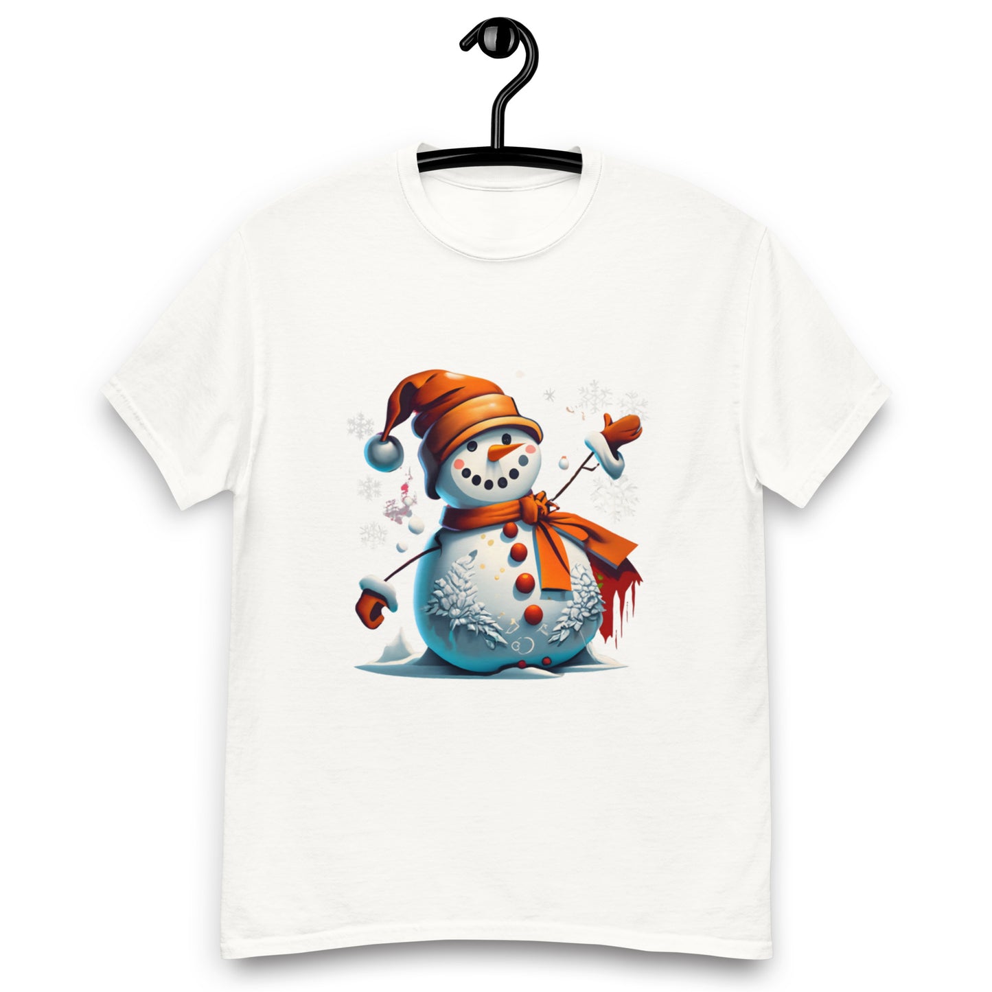 Cartoon Snowman T-Shirt